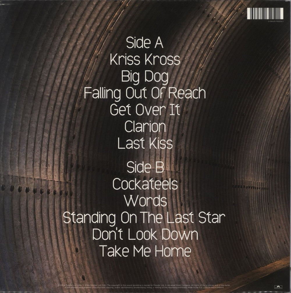 Guillemots Red UK vinyl LP album (LP record) 602517652521