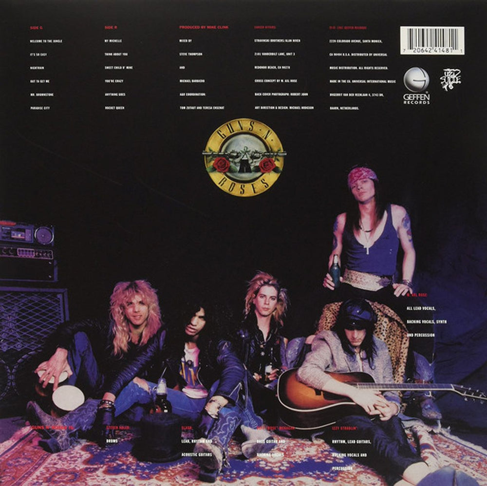 Guns N Roses Appetite For Destruction - 180 Gram - Sealed UK vinyl LP album (LP record) GNRLPAP677294