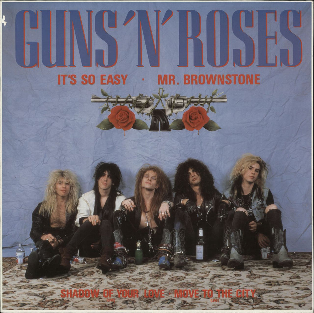 Guns N Roses It's So Easy German 12" vinyl single (12 inch record / Maxi-single) 920710-0