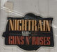Guns N Roses Nightrain - Stickered - EX UK shaped picture disc (picture disc vinyl record) 075992278775