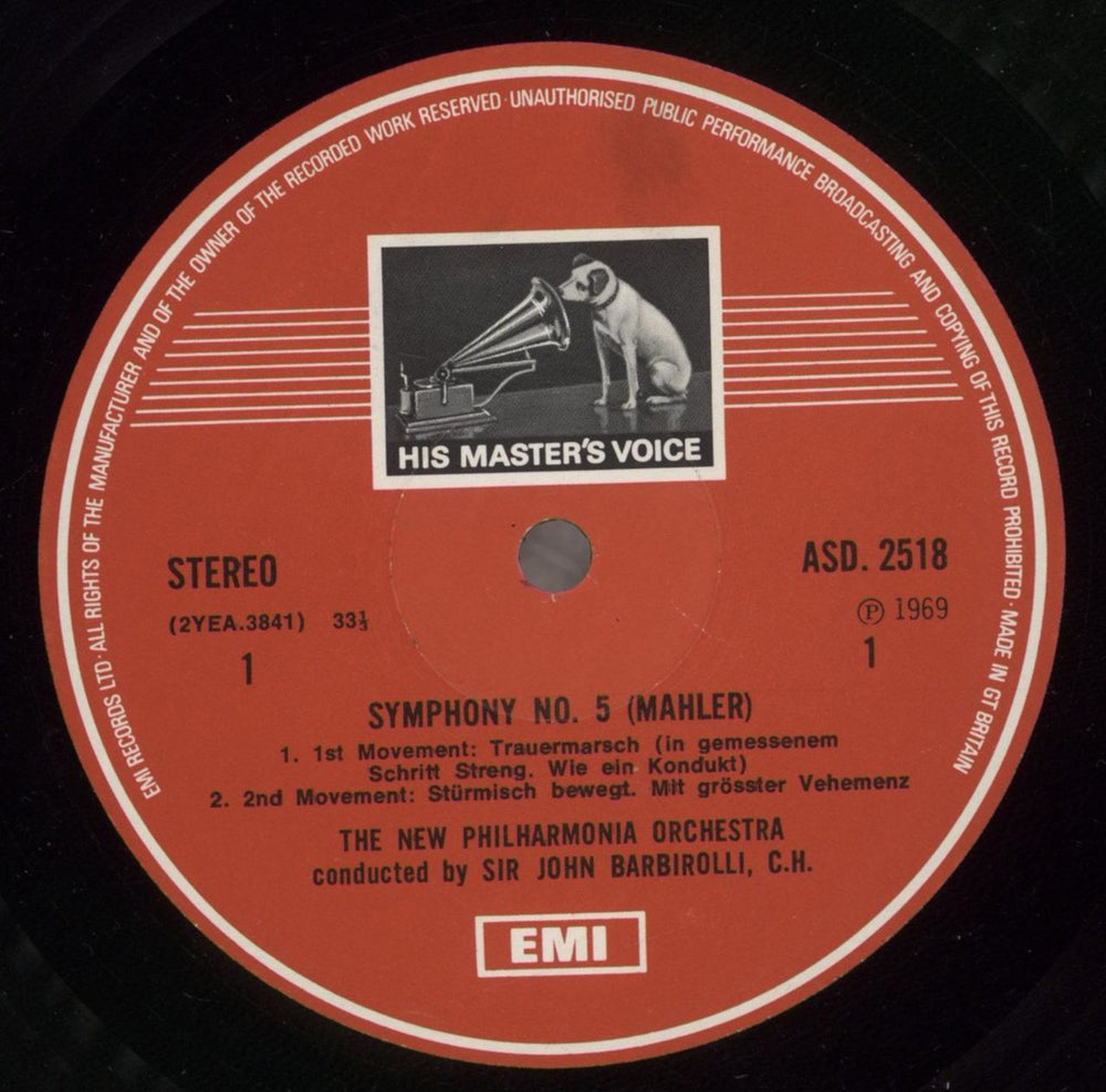 Gustav Mahler Mahler: Symphony No. 5 With Five Rückert Songs UK Vinyl Box Set M22VXMA880462