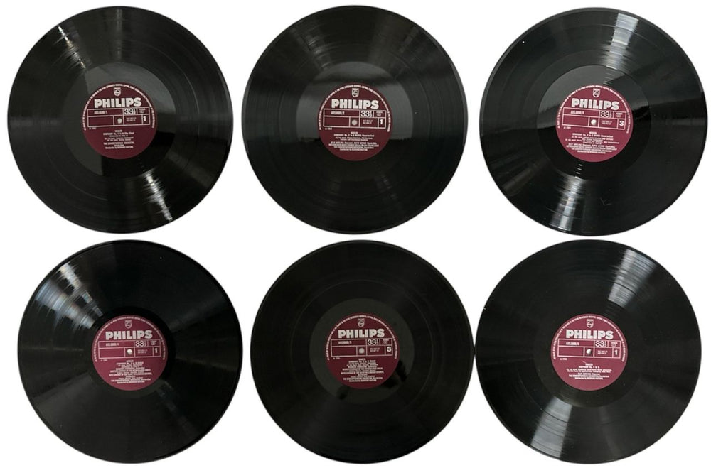 Gustav Mahler Sinfonien Nr. 1•2•3•4 Dutch Vinyl Box Set M22VXSI852980