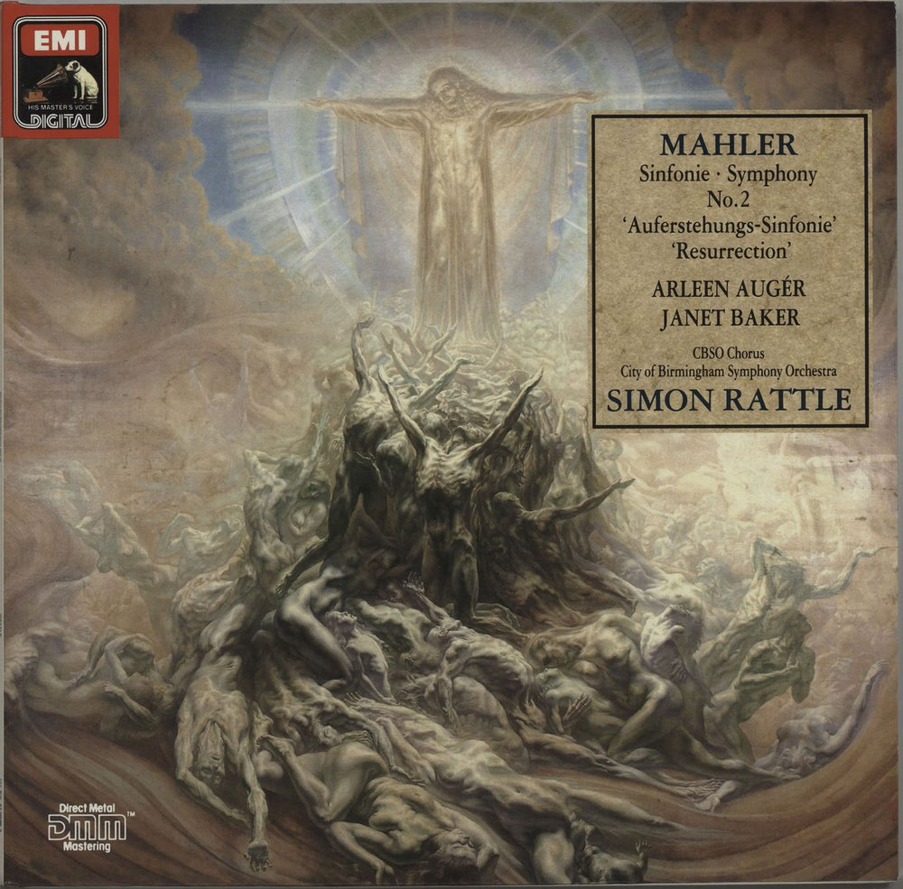 Gustav Mahler Symphony No. 2 ("Resurrection") German 2-LP vinyl record set (Double LP Album) EX2705983