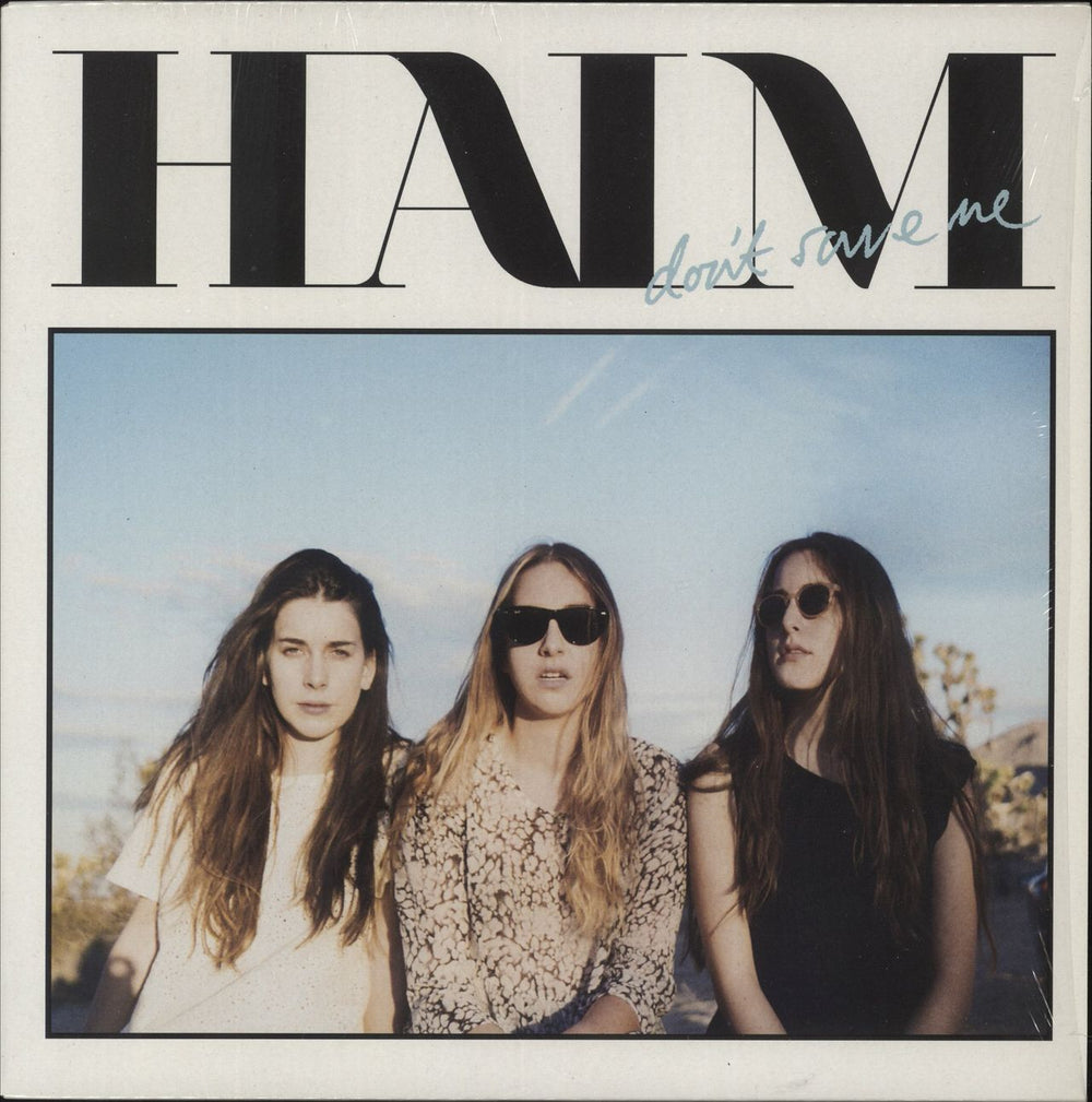 Haim Don't Save Me - White Vinyl UK 10" vinyl single (10 inch record) 3724641