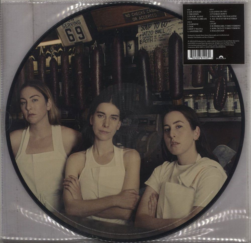Haim Women In Music Part III - Double Picture Disc UK picture disc LP (vinyl picture disc album) 602508819230