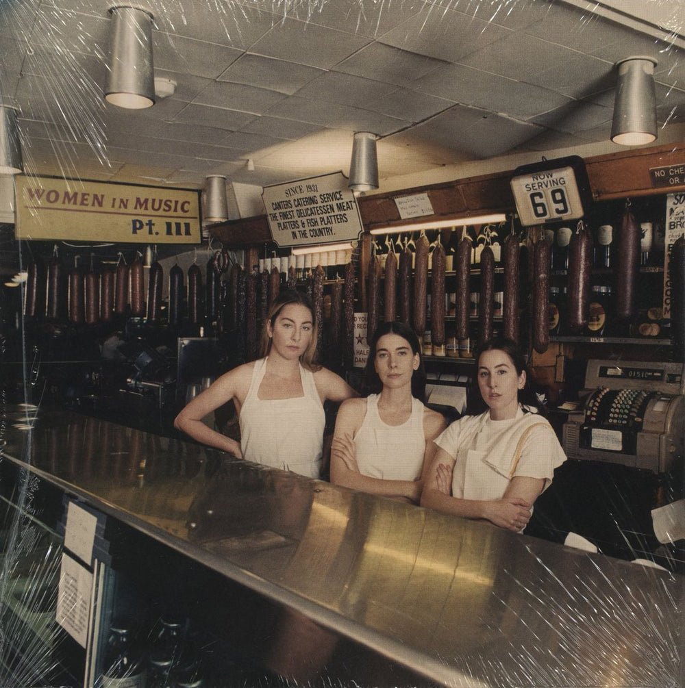 Haim Women In Music Pt. III - Webstore Exclusive - Lime Green Vinyl UK 2-LP vinyl record set (Double LP Album) 4827903