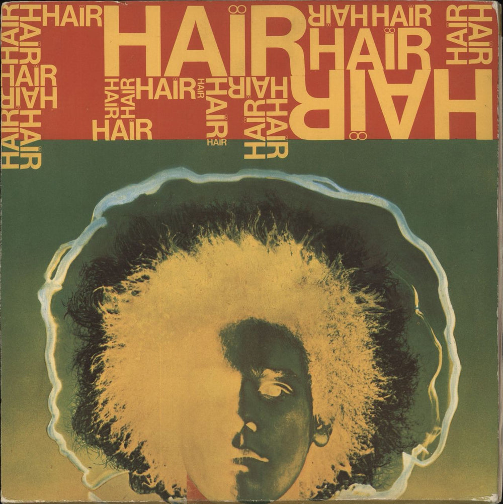 Hair (The Musical) Hair - EX UK vinyl LP album (LP record)