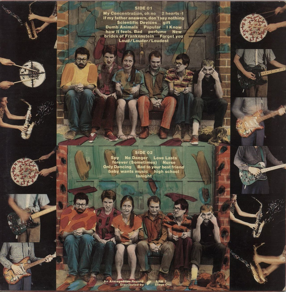 Half Japanese Loud UK vinyl LP album (LP record)