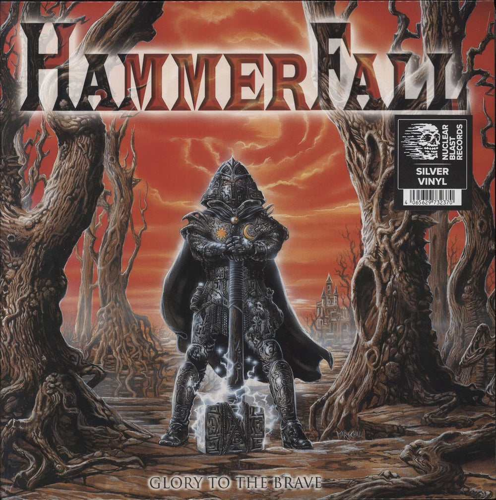 HammerFall Glory To The Brave - Silver Vinyl - Sealed UK vinyl LP album (LP record) NBR73237