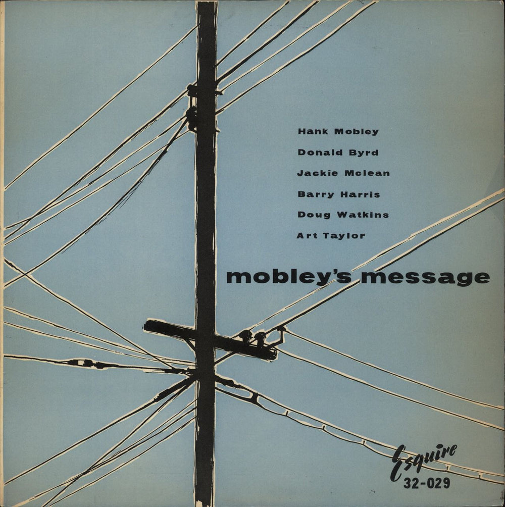 Hank Mobley Mobley's Message UK vinyl LP album (LP record) 32-029