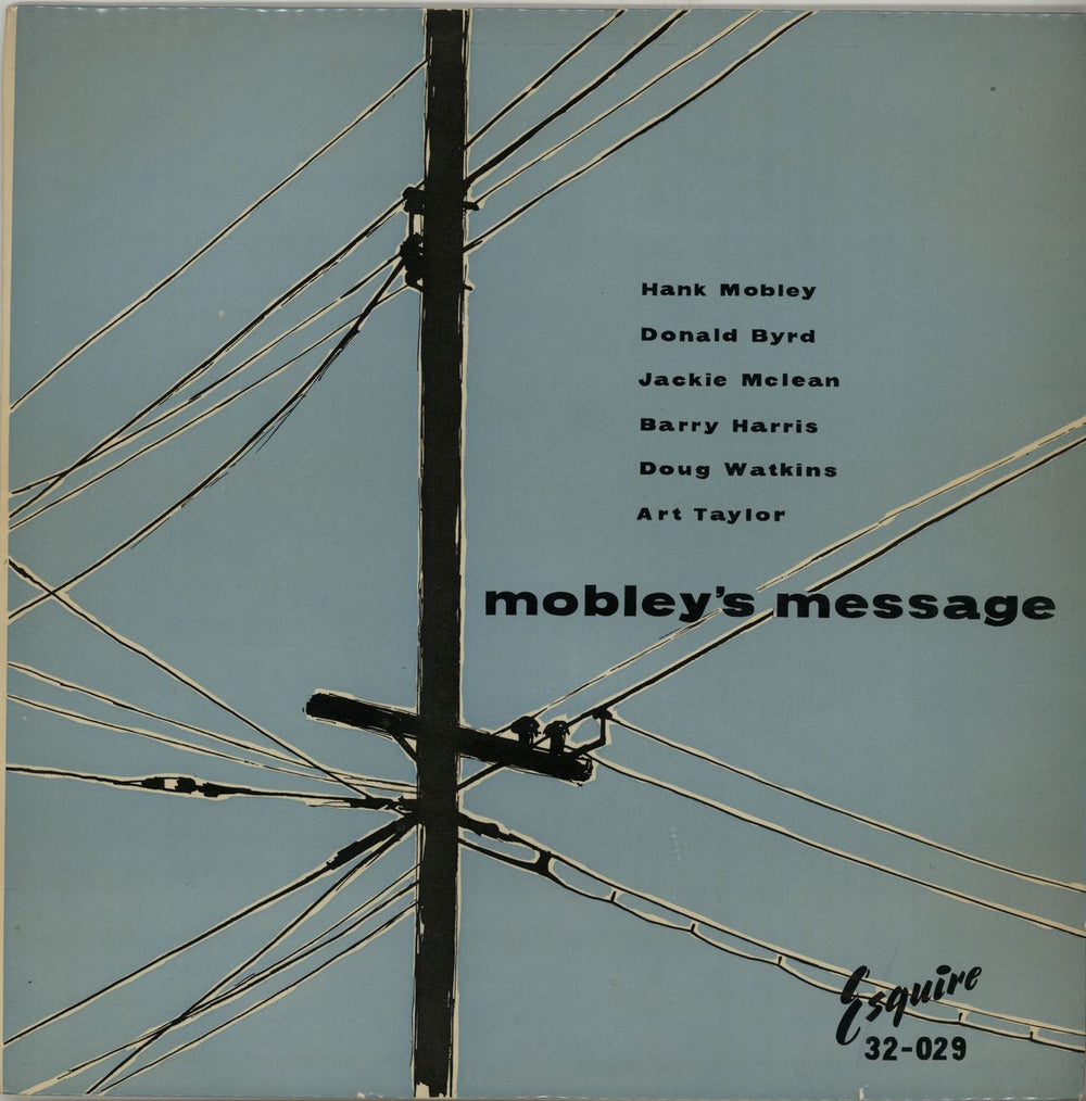 Hank Mobley Mobley's Message UK vinyl LP album (LP record) 32-029