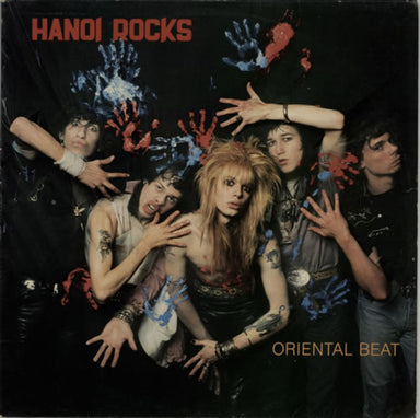 Hanoi Rocks Oriental Beat - EX Finnish vinyl LP album (LP record) JHN2063