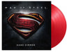 Hans Zimmer Man Of Steel - 180 Gram Red Vinyl - Sealed UK 2-LP vinyl record set (Double LP Album) HZA2LMA758060