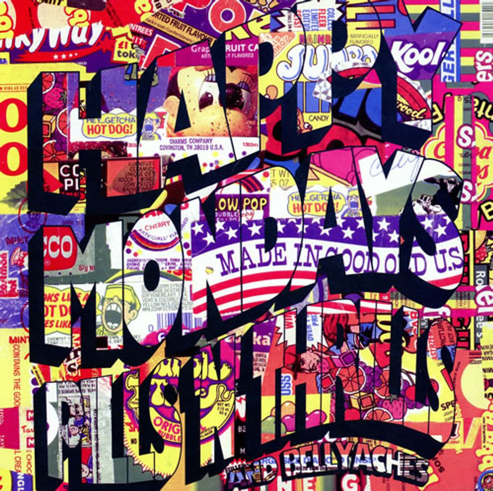 Happy Mondays Pills 'N' Thrills And Bellyaches - 1st UK vinyl LP album (LP record) FACT320