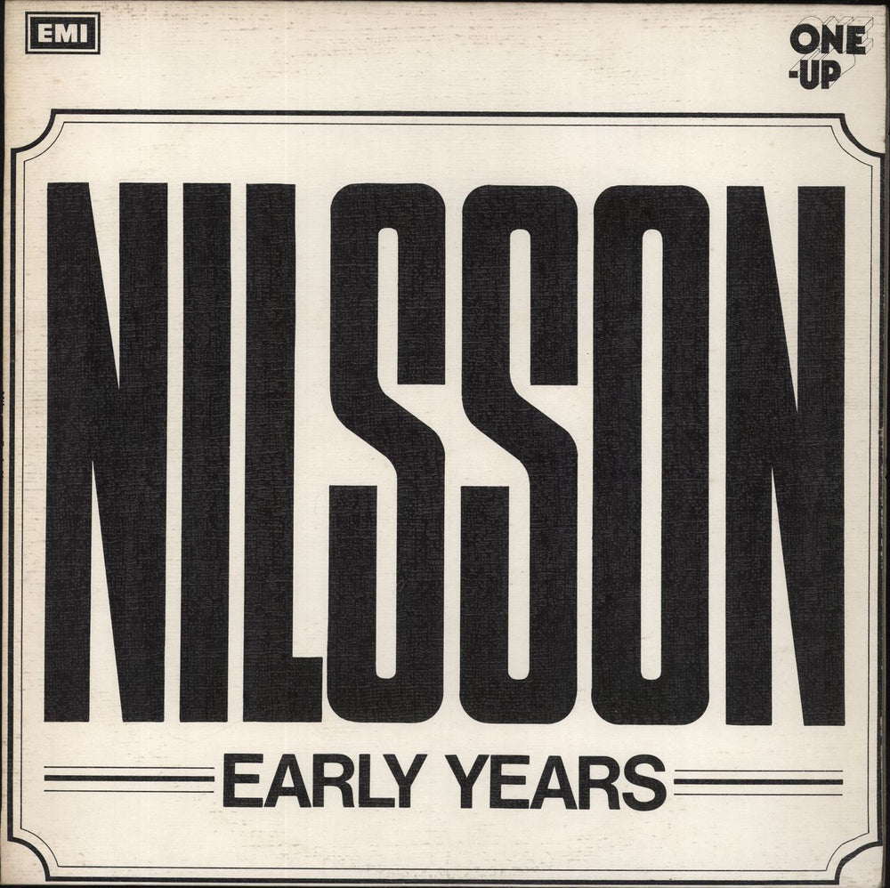 Harry Nilsson Early Years UK vinyl LP album (LP record) OU2003