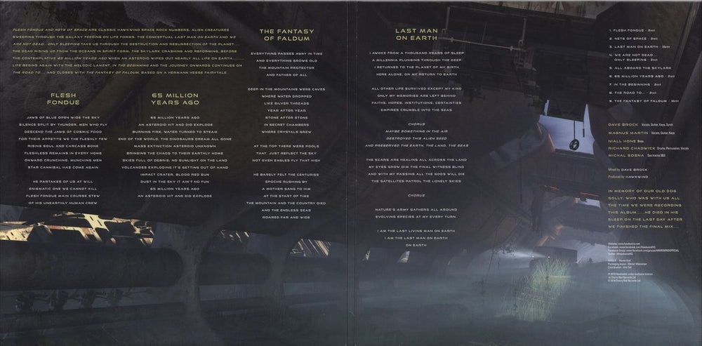 Hawkwind All Aboard The Skylark UK vinyl LP album (LP record)