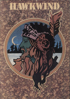 Hawkwind Hawkwind + Ticket + Badge UK tour programme TOUR PROGRAMME