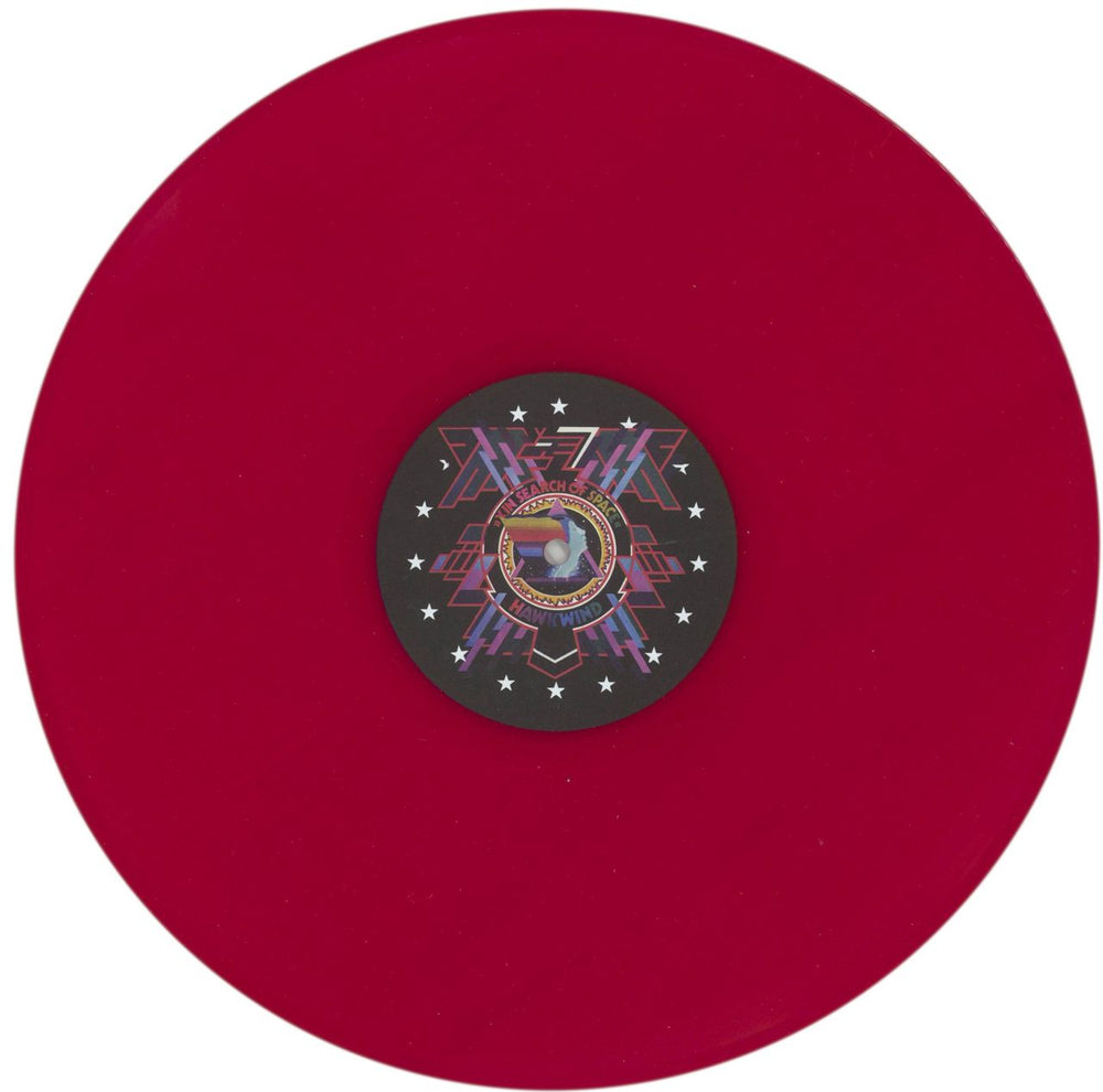Hawkwind In Search Of Space - Red Vinyl UK 2-LP vinyl record set (Double LP Album) HWK2LIN866826