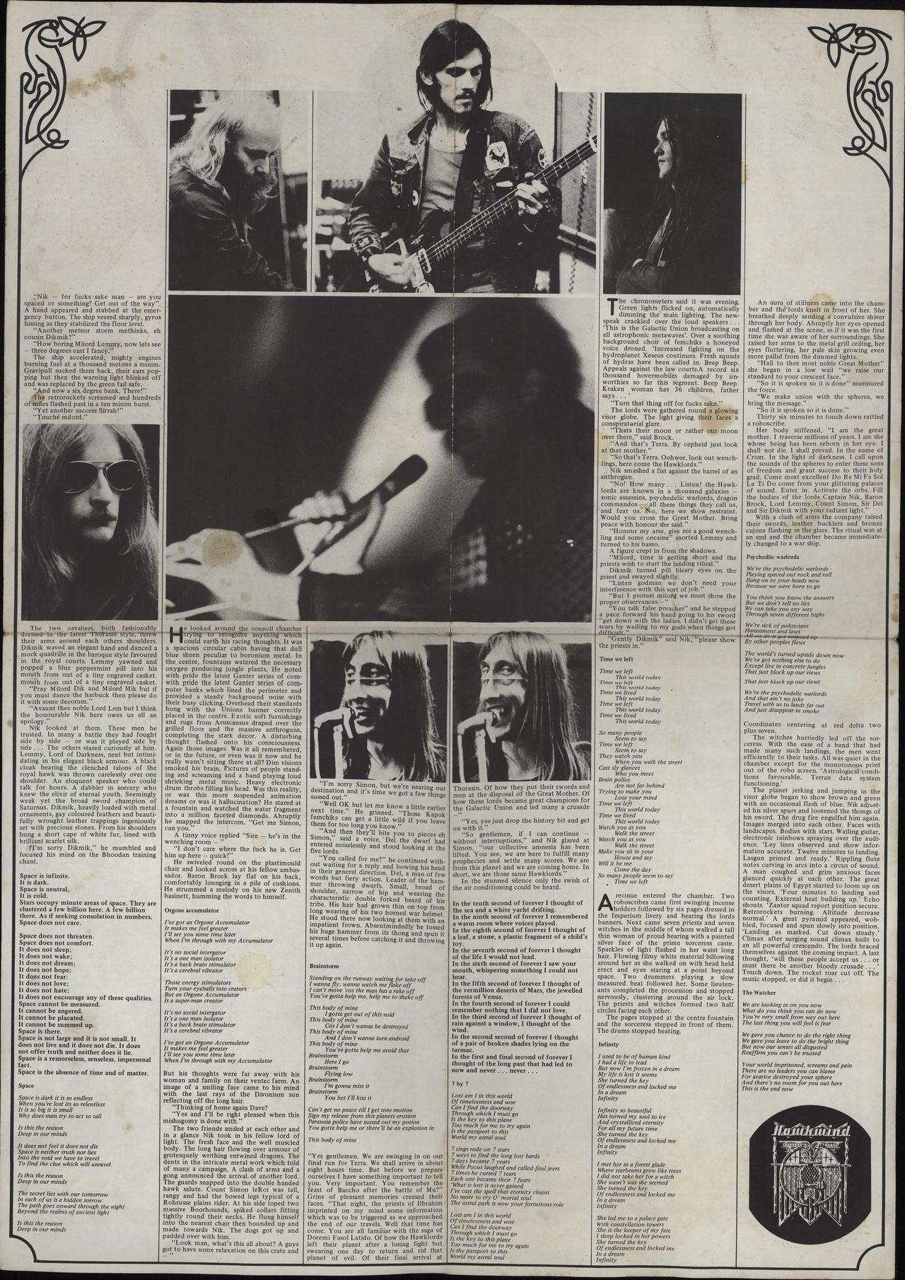 Hawkwind Space Ritual UK tour programme