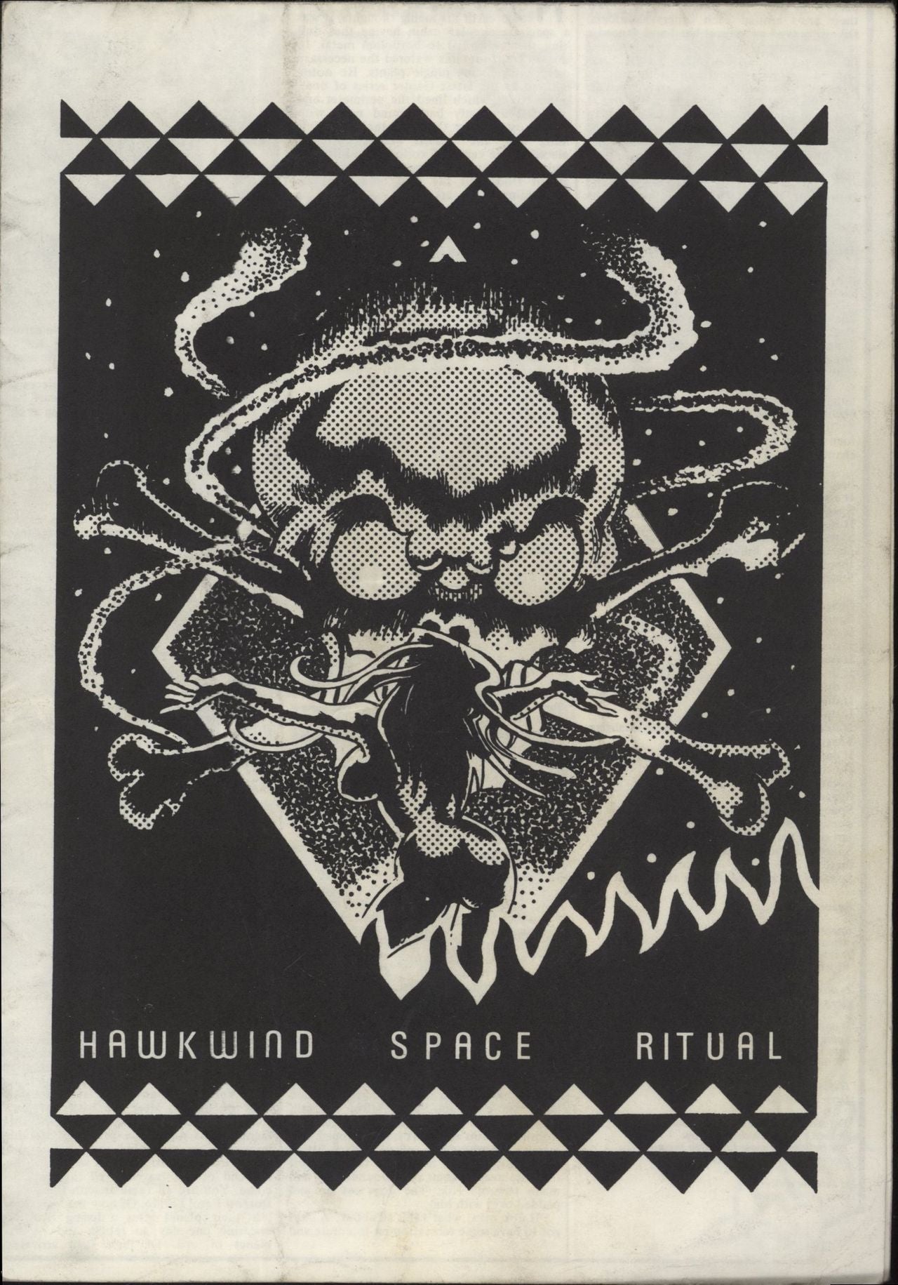 Hawkwind Space Ritual UK tour programme TOUR PROGRAMME