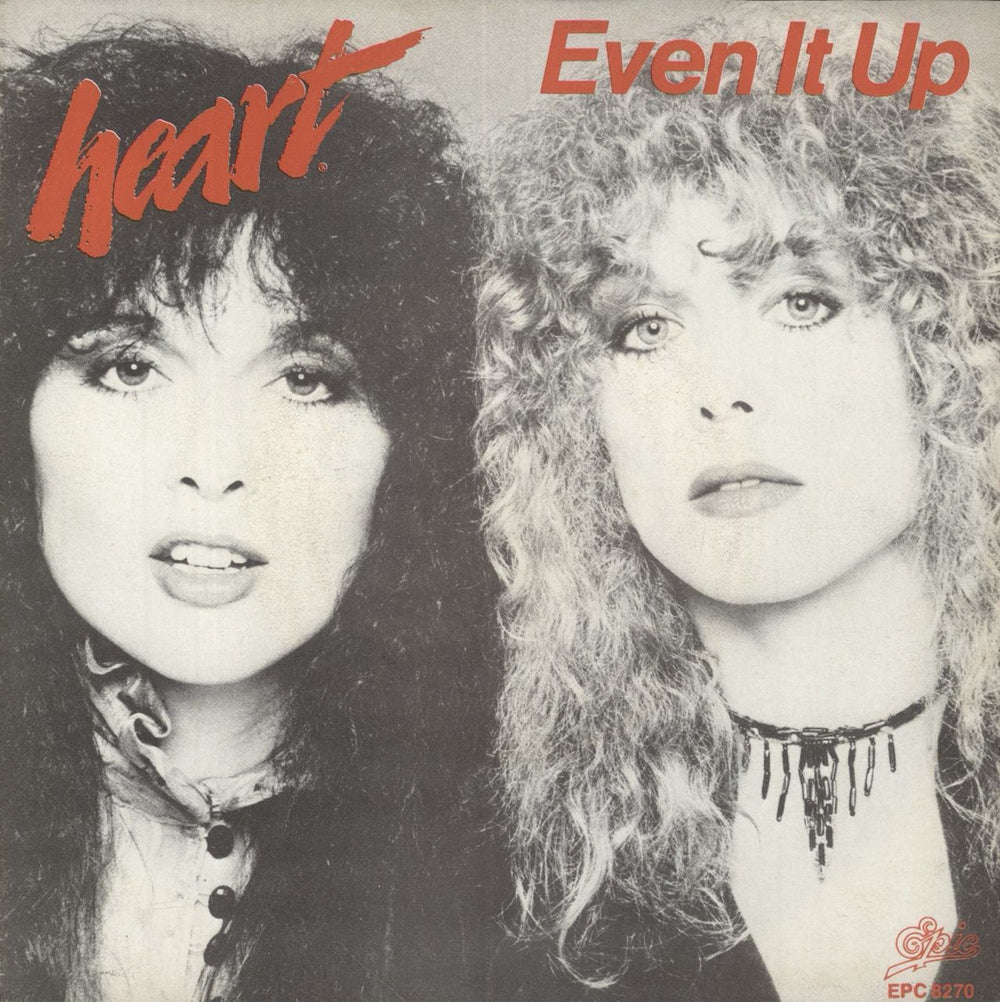 Heart Even It Up German Promo 7" vinyl single (7 inch record / 45) EPCS8270