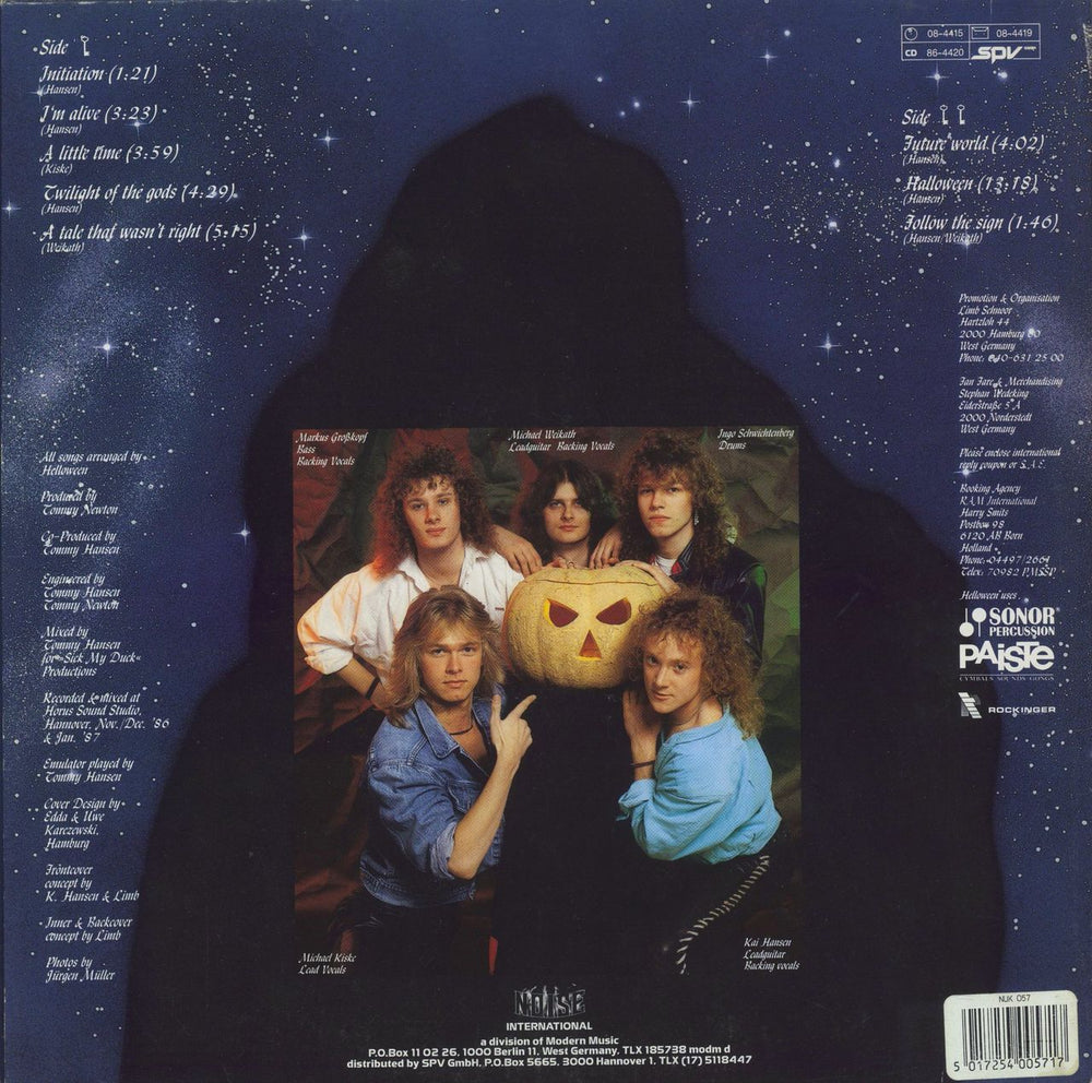 Helloween Keeper Of The Seven Keys - Part I German vinyl LP album (LP record) 5017254005717