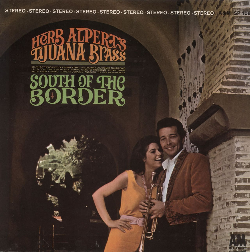 Herb Alpert South Of The Border US vinyl LP album (LP record) SP108