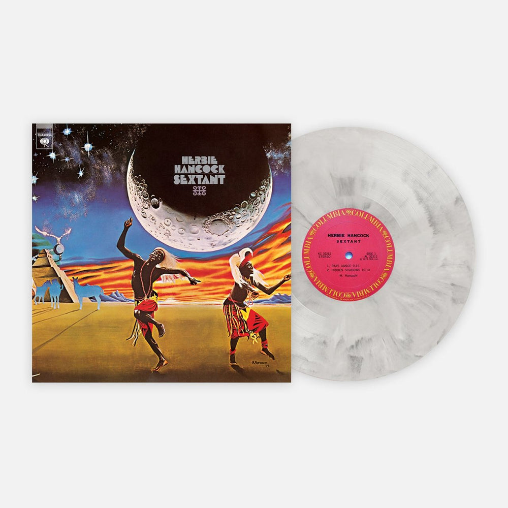 Herbie Hancock Sextant - Lunar Marble Vinyl 180 Gram + Art Print UK vinyl LP album (LP record) VMP1164-LP