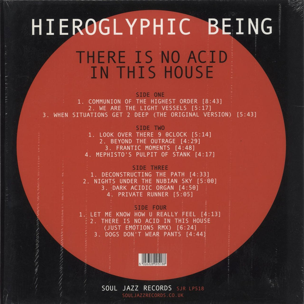 Hieroglyphic Being There Is No Acid In This House - Shrink UK 2-LP vinyl record set (Double LP Album) 5026328005188