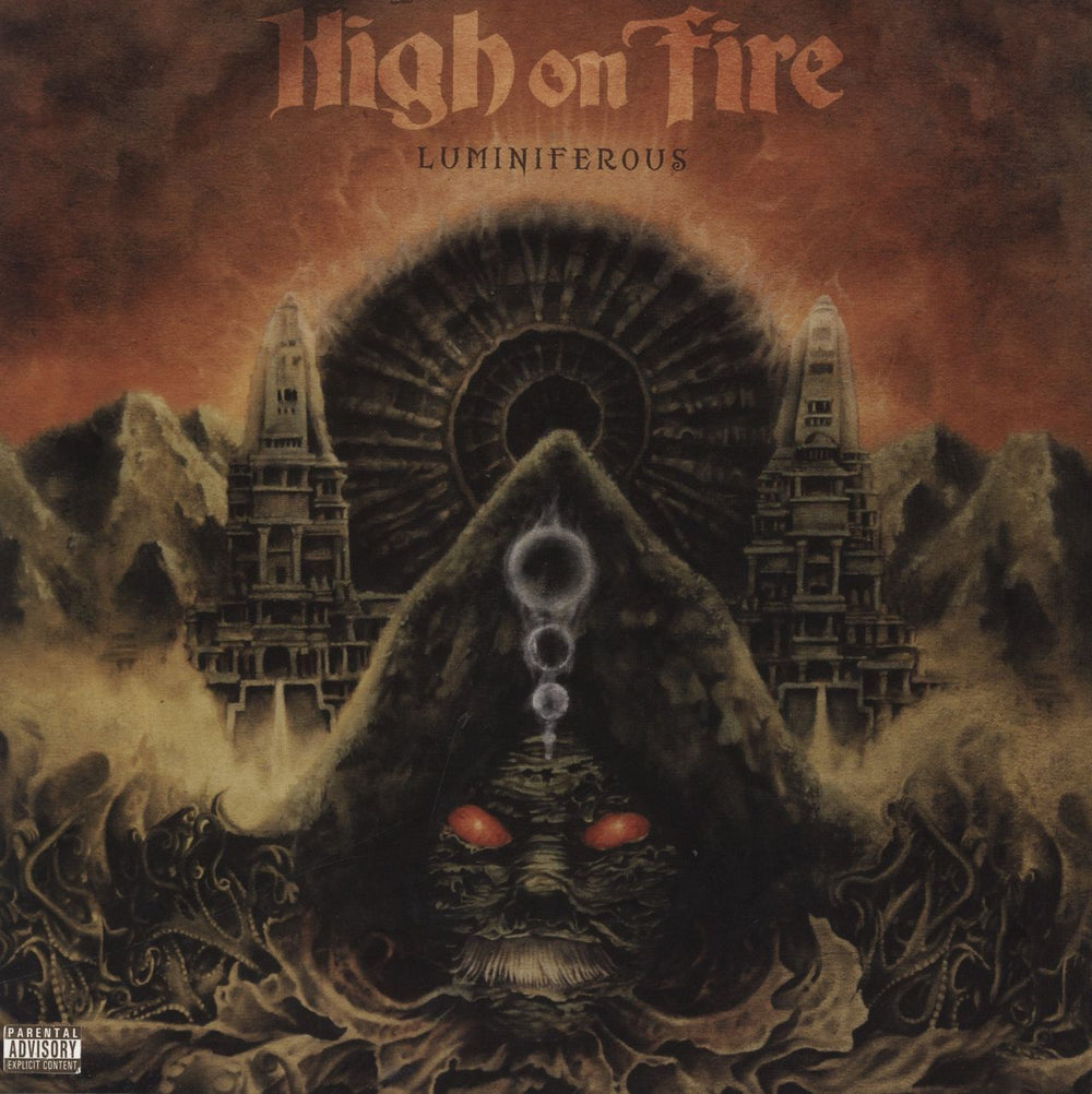 High On Fire Luminiferous - 180g UK 2-LP vinyl record set (Double LP Album) 9985751