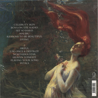 Hole Celebrity Skin - 180gm Yellow/Red Flame Vinyl - Sealed UK vinyl LP album (LP record) 600753474242