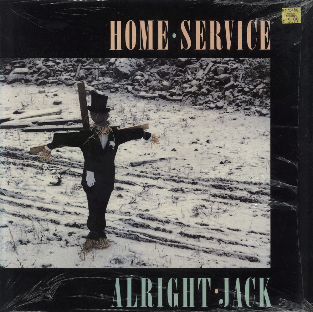 Home Service (Folk) Alright Jack UK vinyl LP album (LP record) SPIN119