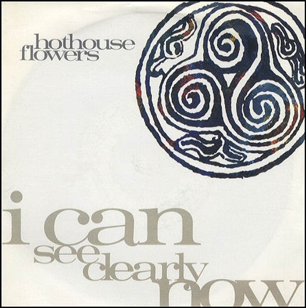 Hothouse Flowers I Can See Clearly Now UK 7" vinyl single (7 inch record / 45) LON269