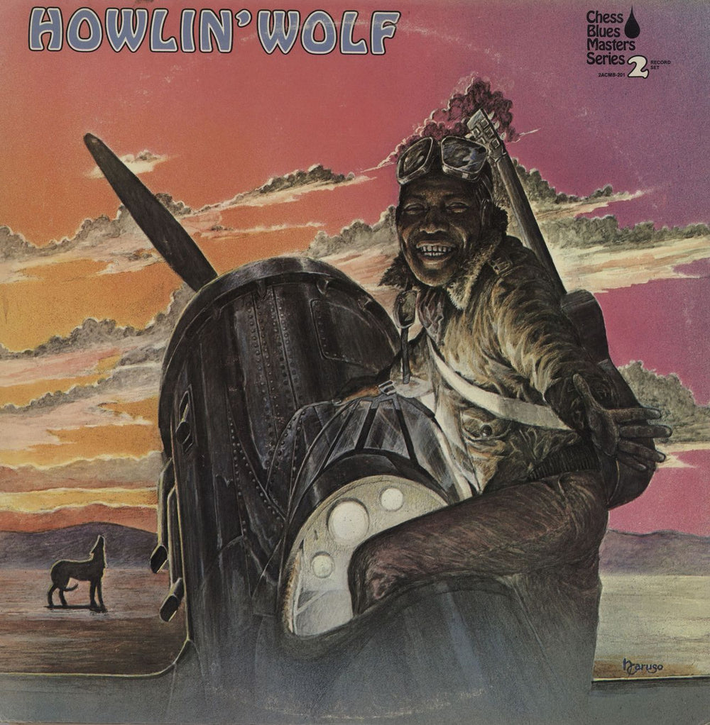 Howlin' Wolf Howlin' Wolf US 2-LP vinyl record set (Double LP Album) 2ACMB-201
