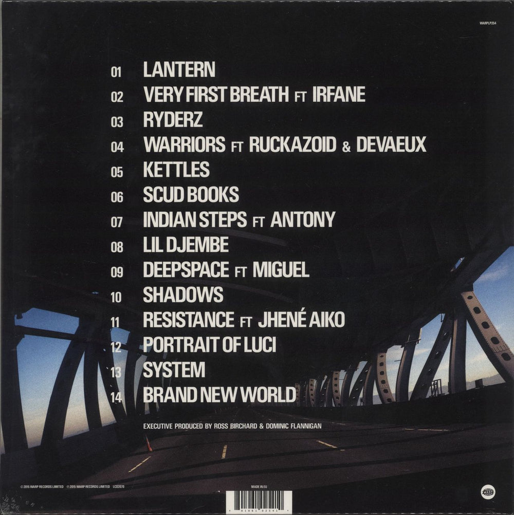 Hudson Mohawke Lantern UK 2-LP vinyl record set (Double LP Album) 801061025410