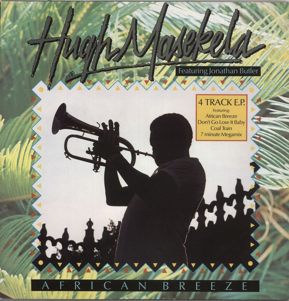 Hugh Masekela African Breeze UK 12" vinyl single (12 inch record / Maxi-single) JIVET100