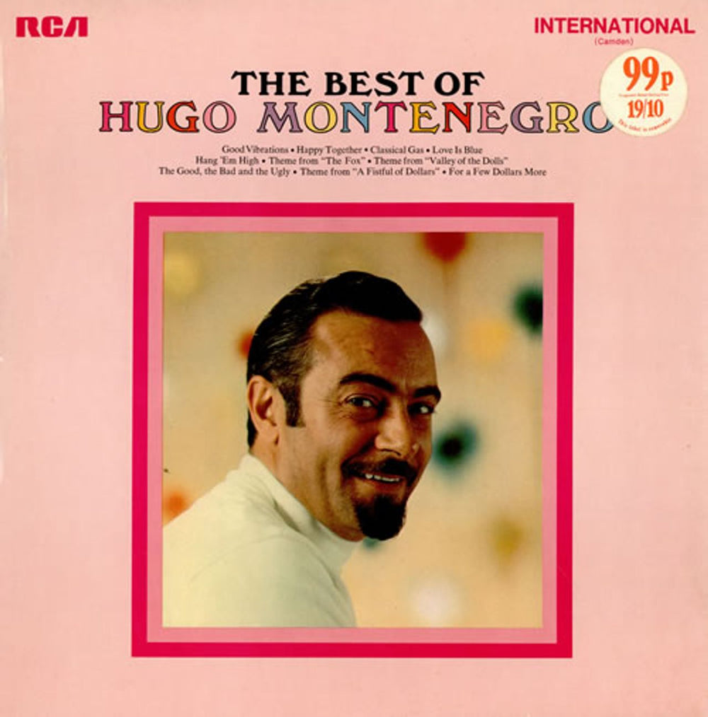 Hugo Montenegro The Best Of Hugo Montenegro UK vinyl LP album (LP record) INTS1148