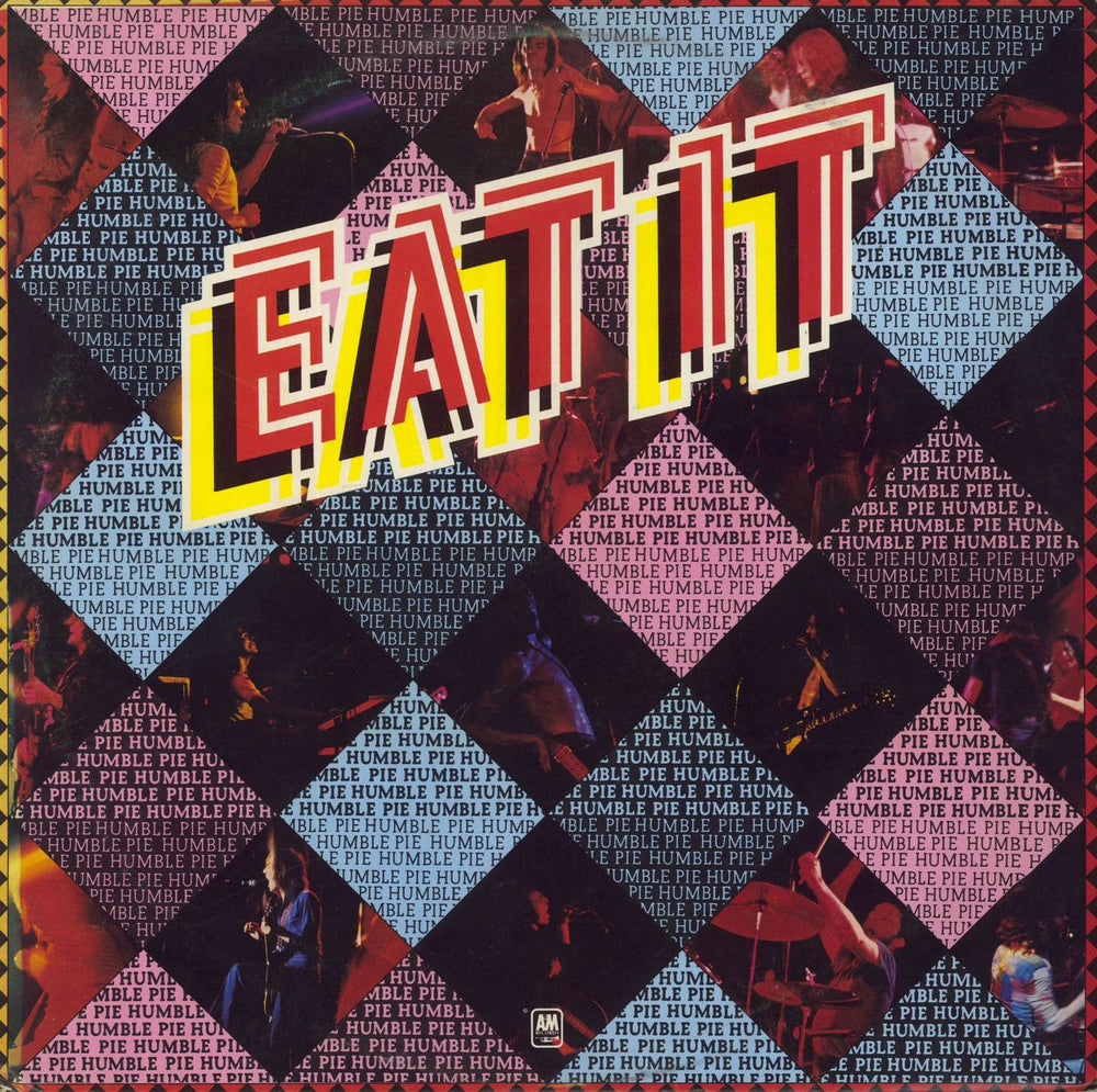 Humble Pie Eat It - 1st + Booklet UK 2-LP vinyl record set (Double LP Album) AMLS6004