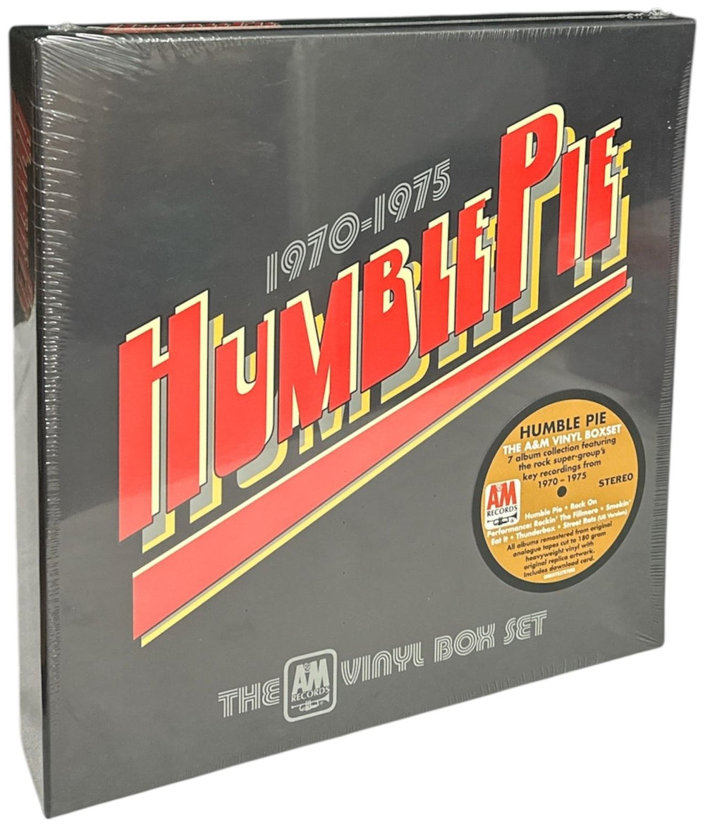 Humble Pie The A&M Vinyl Box Set 1970-1975 - Sealed UK Vinyl Box Set 5375705