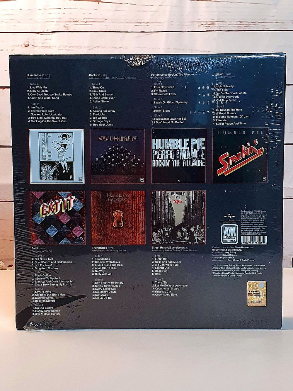 Humble Pie The A&M Vinyl Box Set 1970-1975 - Sealed UK Vinyl Box Set HMBVXTH756780
