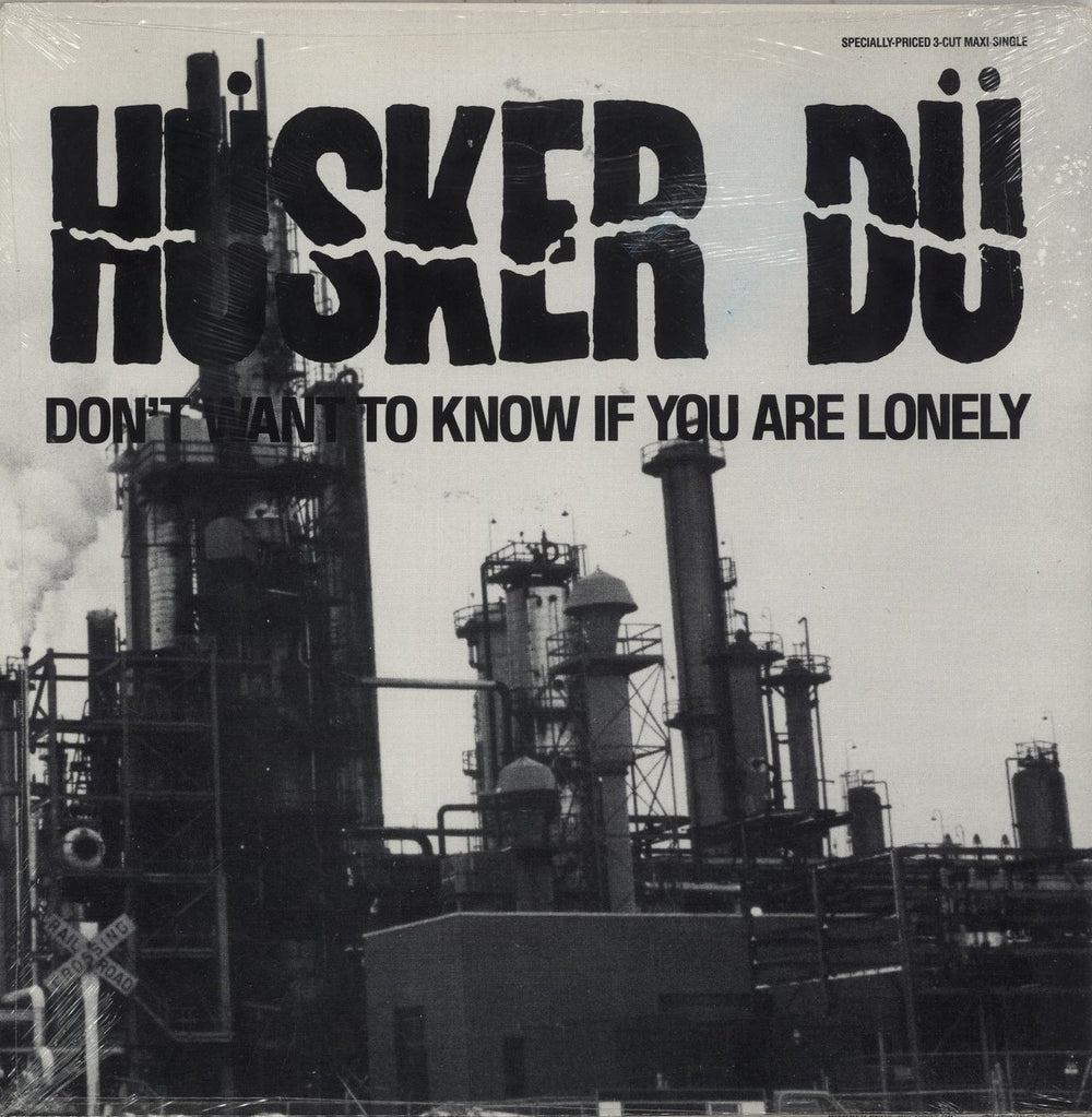 Husker Du Don't Want To Know If You Are Lonely Canadian 12" vinyl single (12 inch record / Maxi-single) 9204460