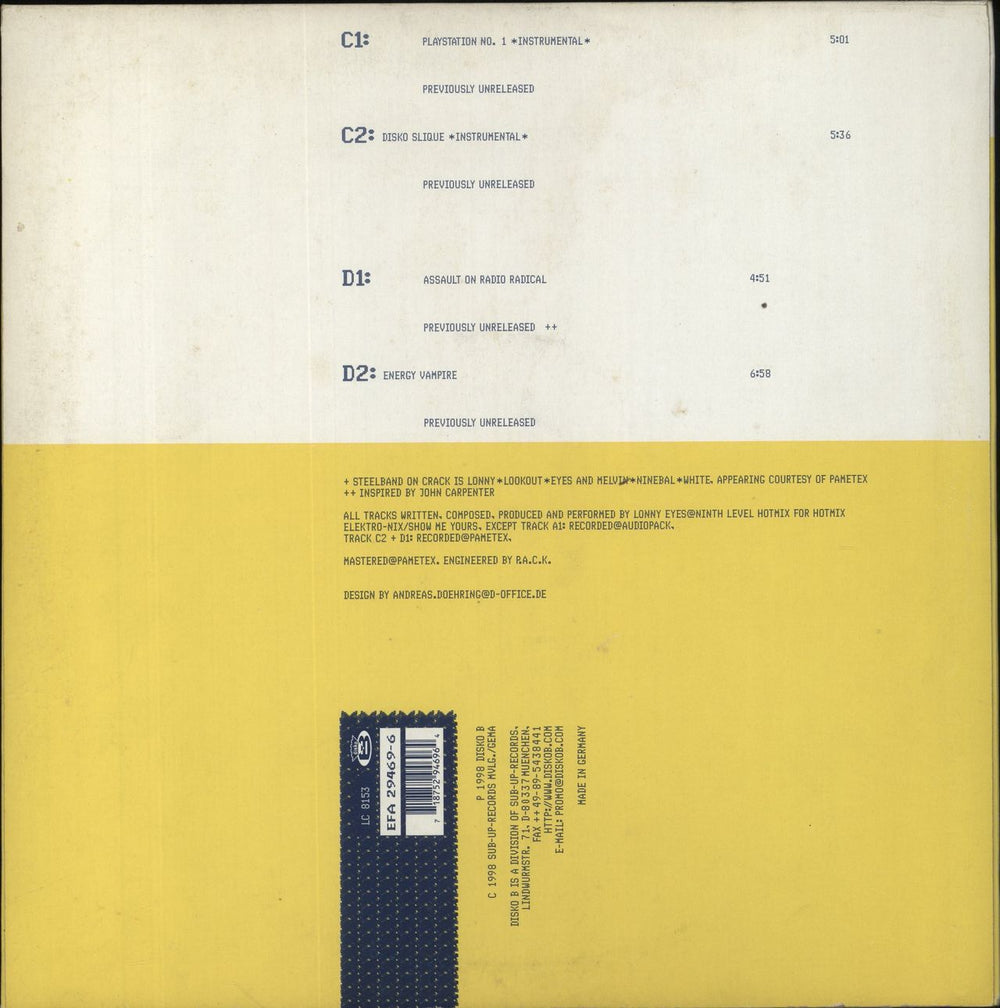 I-f F*cking Consumer German 2-LP vinyl record set (Double LP Album) 718752946964