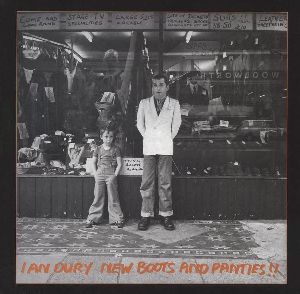 Ian Dury New Boots And Panties!! - Clear Vinyl UK Vinyl Box Set NBAPBOX01