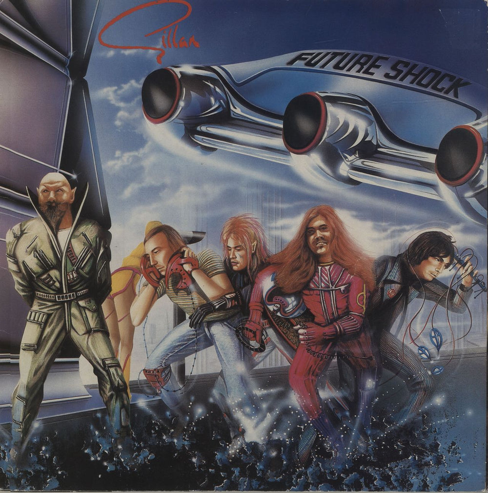 Ian Gillan Future Shock - Gatefold Sleeve With Booklet UK vinyl LP album (LP record) VK2196