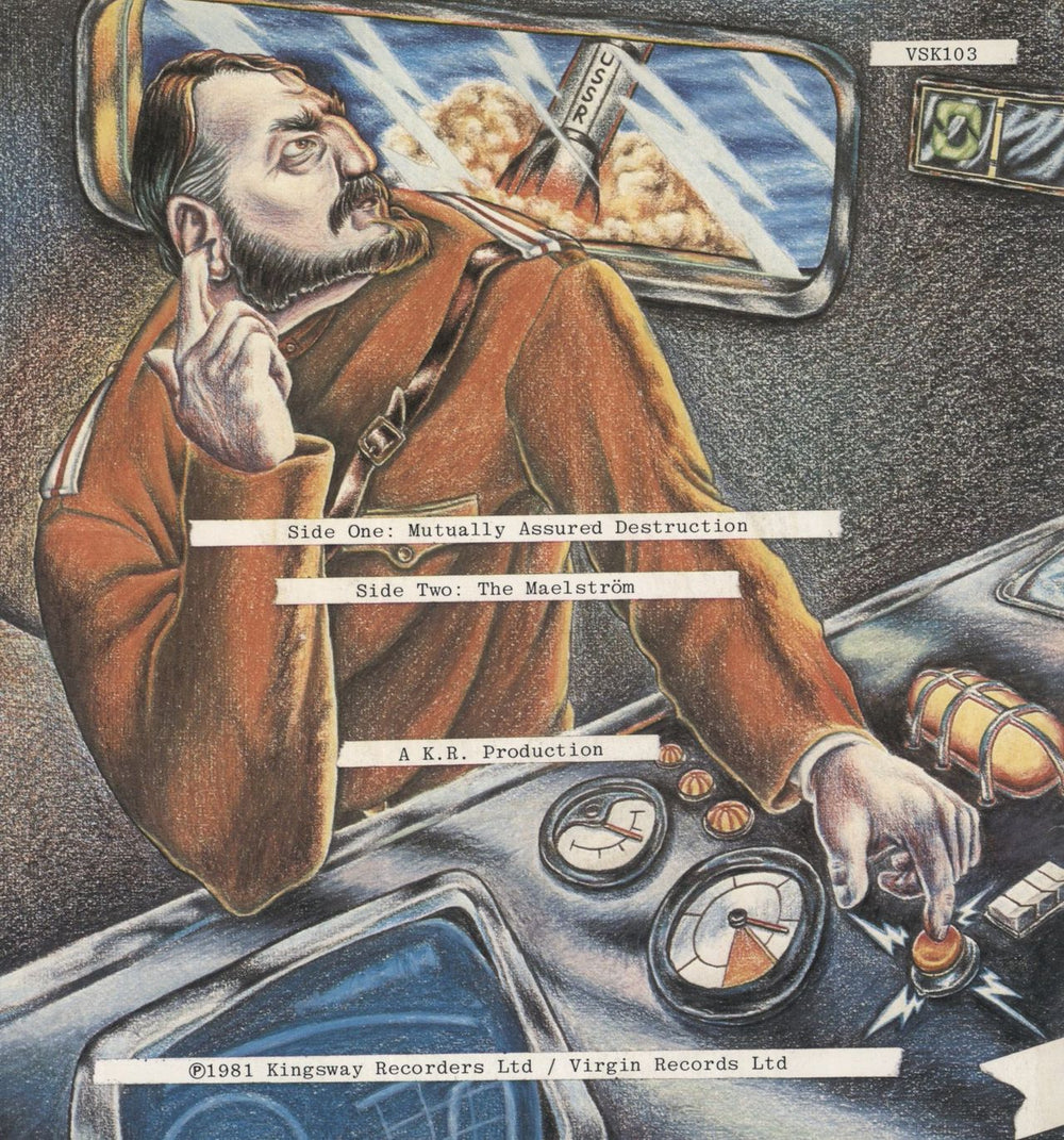 Ian Gillan Mutually Assured Destruction - Fold-out Sleeve UK 7" vinyl single (7 inch record / 45)