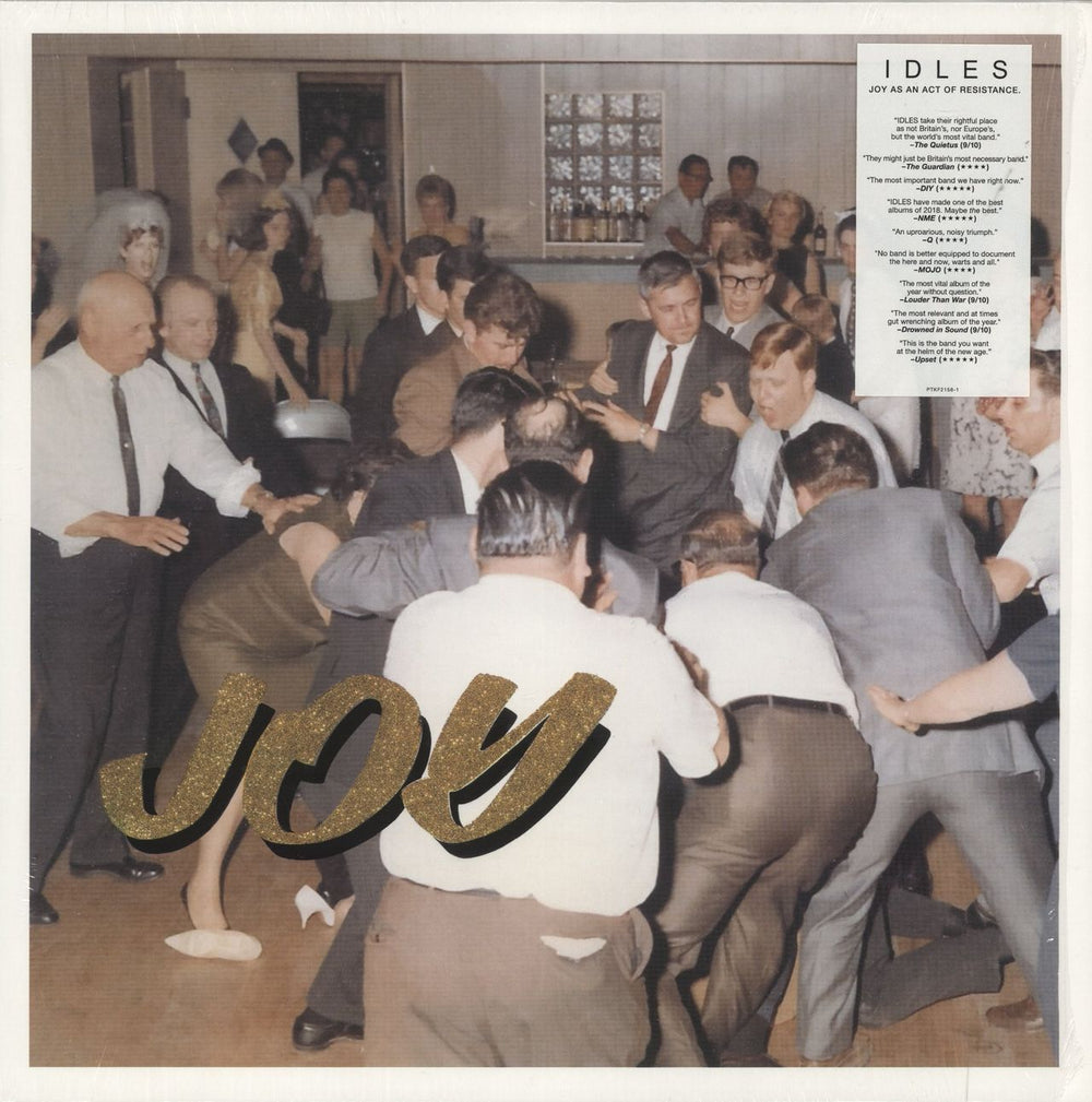 Idles Joy As An Act of Resistance - hype stickered shrink US vinyl LP album (LP record) PTKF2158-1