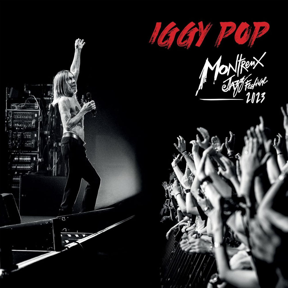 Iggy Pop Montreux Jazz Festival 2023 - Black Vinyl - Sealed UK 2-LP vinyl record set (Double LP Album) IGG2LMO855562