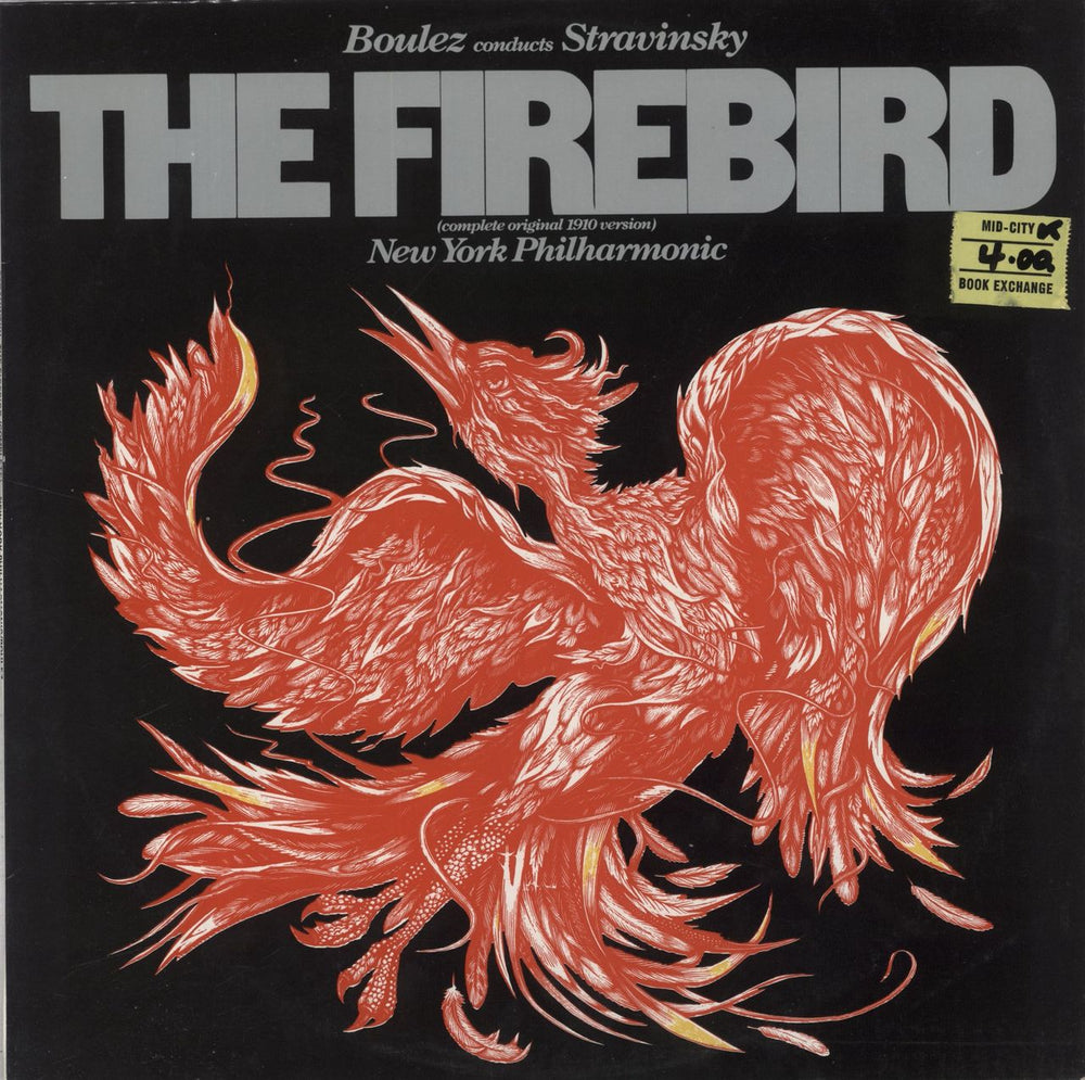 Igor Stravinsky Stravinsky: The Firebird Australian vinyl LP album (LP record) SBR235760