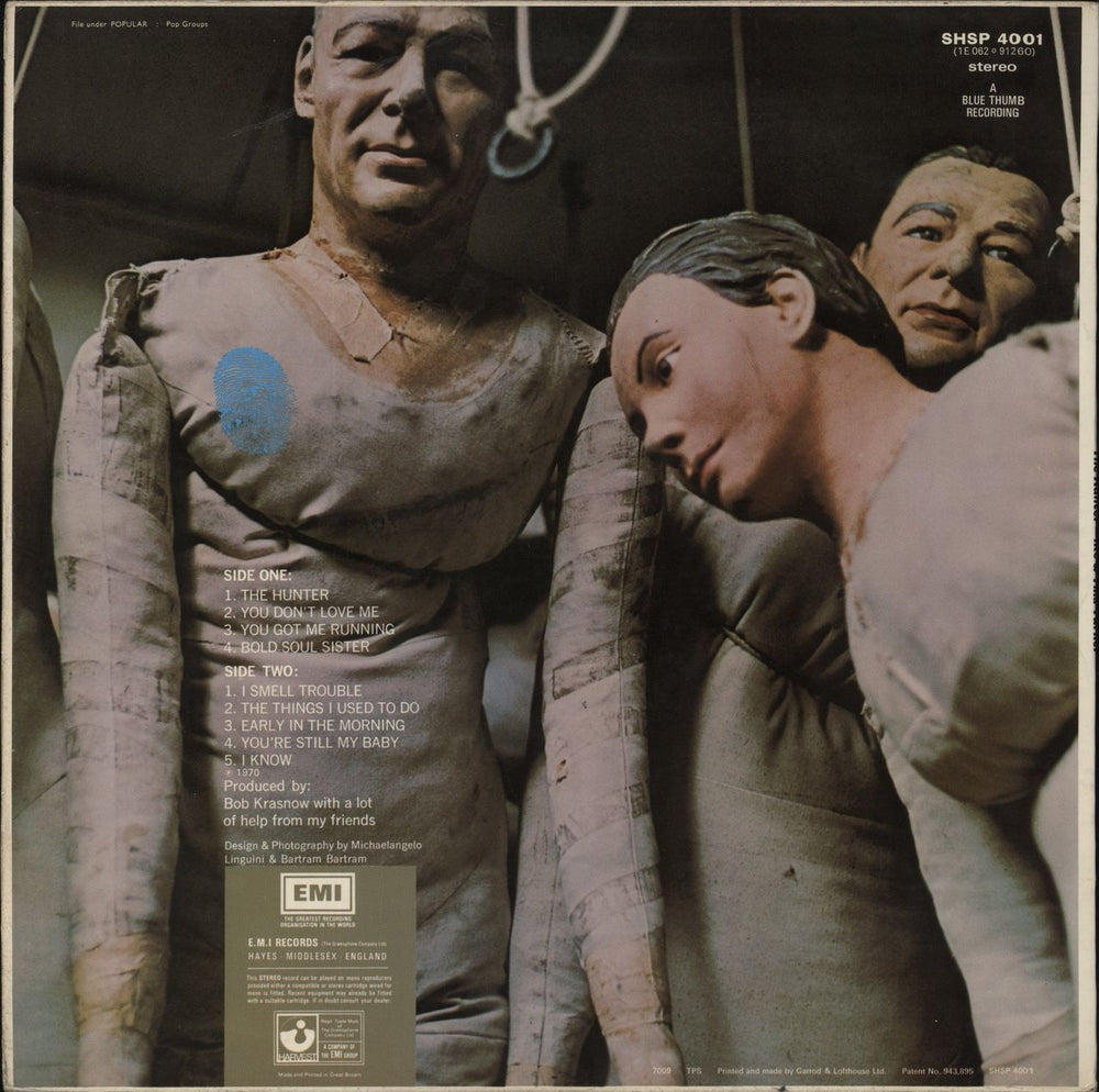 Ike & Tina Turner The Hunter UK vinyl LP album (LP record)