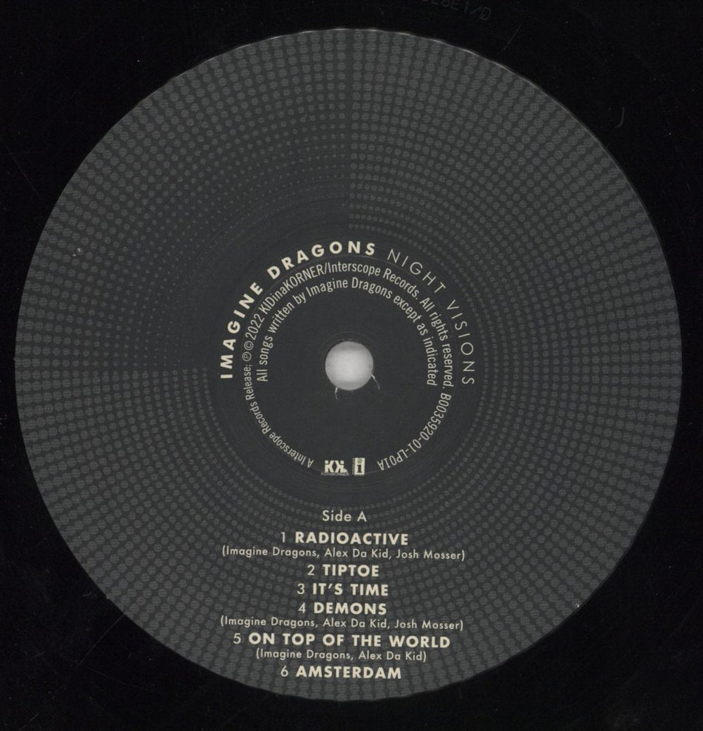 Imagine Dragons Night Visions: 10th Anniversary Expanded Edition US 2-LP vinyl record set (Double LP Album) IMF2LNI854448